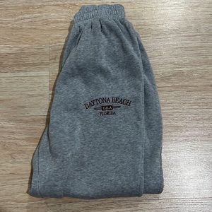 grey brandy sweatpants